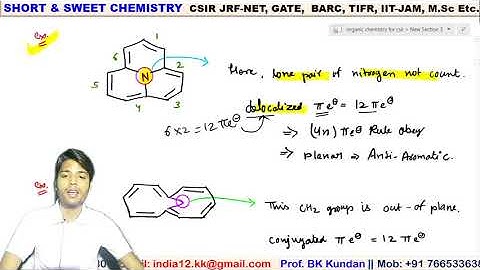 L-11 Annulene | [12] Annulene system | Aromaticity | CSIR-NET GATE IIT-JAM SAT BARC TIFR MSc BSc