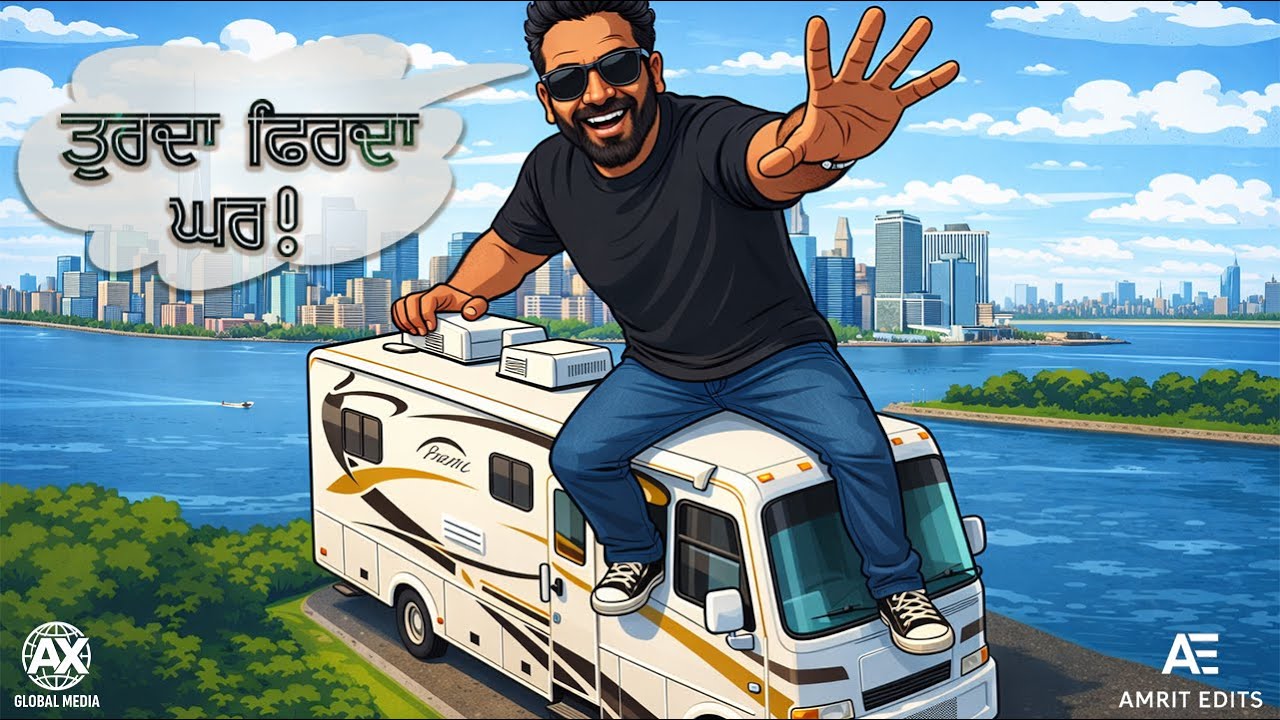 LIVING IN RV |FORD 2005 | AMERICA | RAVINDER VIRDI | AMRIT EDITS | NEW YORK | PUNJAB | PUNJABI |