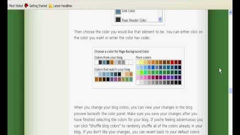 http://how-blogz.blogspot.com/ How to change font color and style in blogger pages