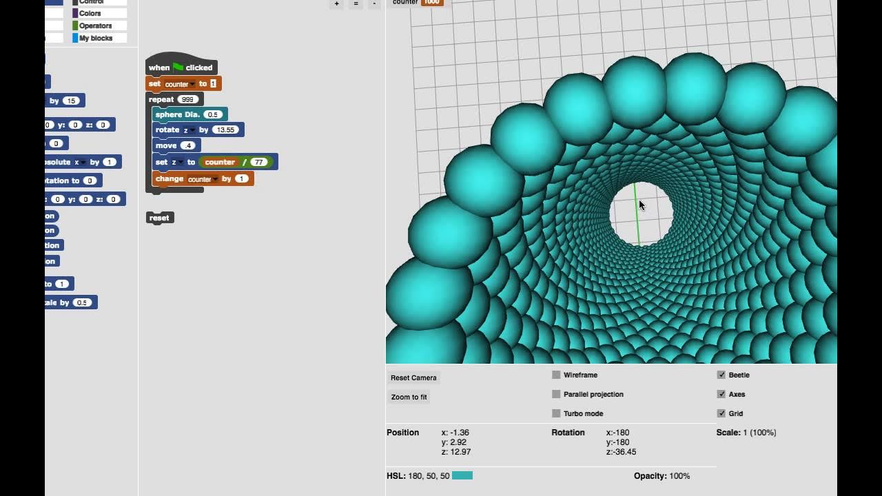First Beetle Blocks Project YouTube