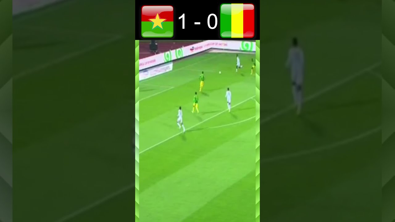 U17 Burkina Faso vs Mali Goals 3rd Place AFCON 2023 #shorts #viral