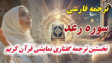 "ترجمه فارسی نمایشی سوره رعد: ارائه پیام الهی با روایتی نوین  برای انتقال مفاهیم عمیق قرآن کریم