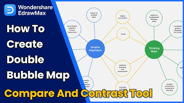How to Create Double Bubble Map Easily | Compare and Contrast Tool
