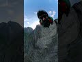 GoPro | Human Slingshot into BASE Jump 🎬 Sajid Chougle #BASE #BASEJumping #Shorts