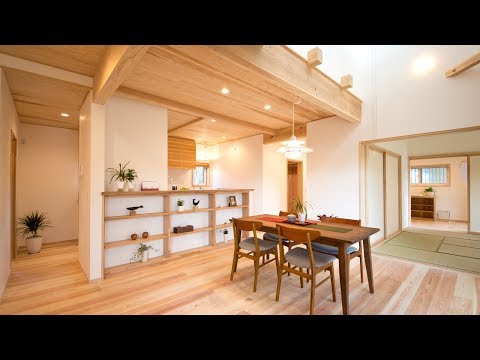 みのり建築舎ホームページメイン動画『四面風歌の家』