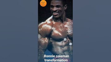 ronnie coleman transformation over the year #bodybuilding #mrolympia #ronniecoleman