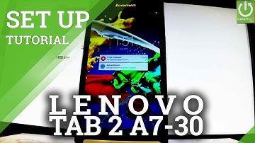 How to Set Screen Lock on LENOVO Tab 2 A7-30 - Pattern & Password