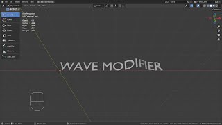 Blender Tutorial - Wave modifier