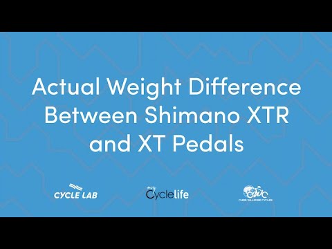 Shimano Xt Vs Xtr Mountain Bike Pedals - Youtube