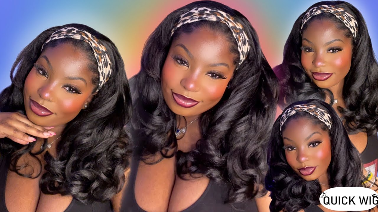 Yaki synthetic half wig with bombshell curls 😻from Amazon ft quickwig hair | MIONEKA G