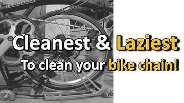 The BEST way to CLEAN your Brompton bike chain!