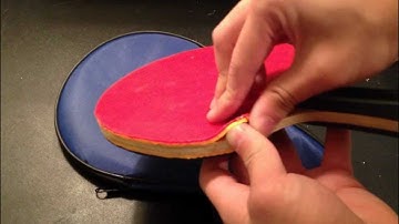 Ping Pong - How to remove rubber from blade