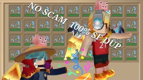 Duplicate glitch no scam 100% In 2.23.4 SkyBlock [ Blockman Go ]