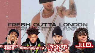 Jake Paul - Fresh Outta London (Remix) ft. Guapdad 4000, Smokepurrp, JID, Joyner Lucas