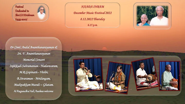 Vidwan Injikkudi Subramanian - Nadaswaram for Smt ...