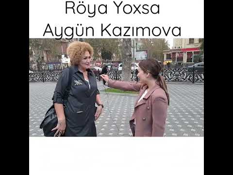 Röya Yoxsa Aygün Kazımova? - Bəs Sizin Seçiminiz Kimdən Yanadı? #shorts