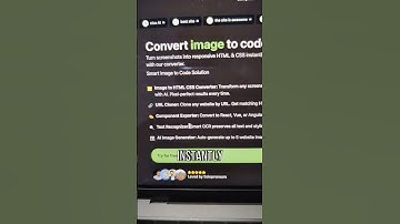AI Transforms Screenshots to HTML/CSS - No More Hand Coding!