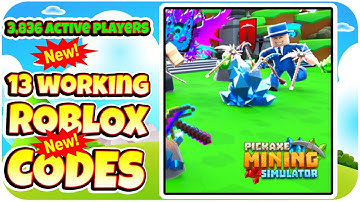 NEW CODES [🌌SPACE+💰X2] Pickaxe Mining Simulator By Pickaxe Boy Games, Roblox GAME, ALL SECRET CODES