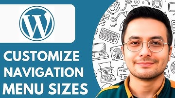 How to Customize Navigation Menu Sizes in Wordpress - 2025  (fast & Easy)