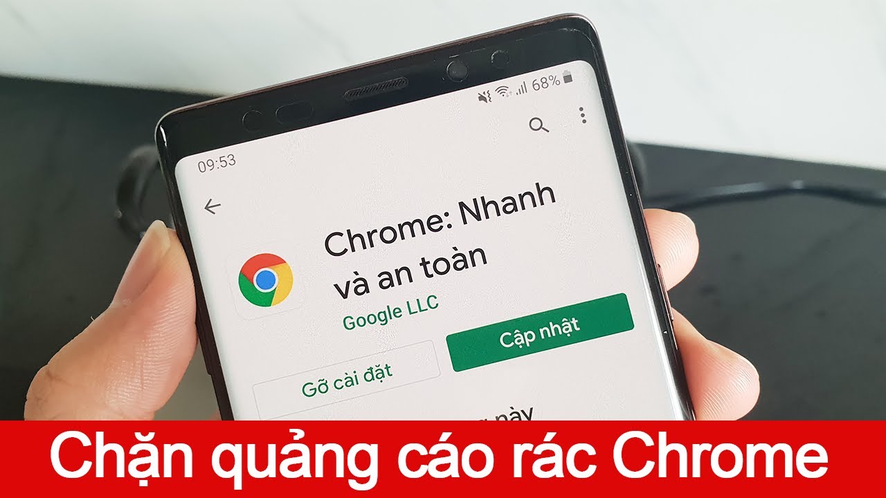 google chrome android New Chặn quảng cáo rác trên Chrome Android hiệu quả 100%