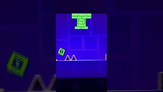 Day 8 of doing this crazy geometry dash challenge! 😤 #geometrydash #gd #smallcreator