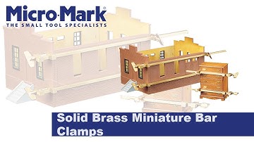 How To Use The Best  Bar Clamps For Small Miniatures, Dollhouses, Ship Models and More!