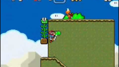 Super Mario World Custom Level - Yoshi Mountain