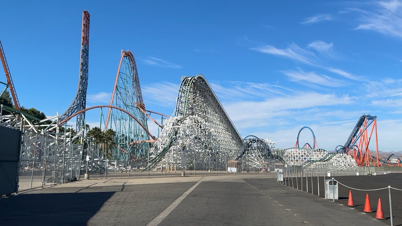 Stuff at Six Flags Magic Mountain 11/1/24