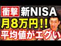 【衝撃の事実】新NISAの平均積立額が驚きの結果に！新NISAの利用実態から読み解ける今後の未来について徹底解説します！