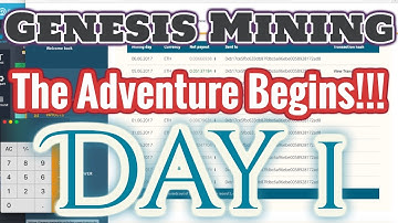 Getting Started with Genesis Mining!!!