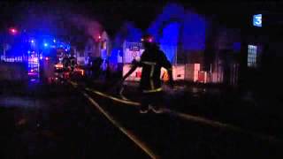 Incendie à la caserne Pélissier à Rouen