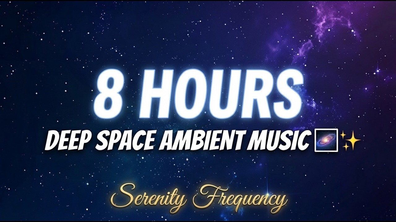 8 Hours Deep Space Ambient Music 🌌 Cosmic Sounds for Sleep, Meditation, Astral Projection