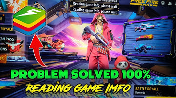 Reading game Imfo Free Fire Problem Solved 100% on PC or Mobile || Latest solution 2024