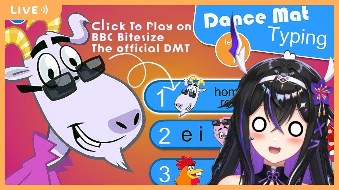Learning to type properly on a keyboard dance mat typing kenbishi