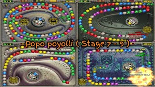 Zuma deluxe [ Pc 2003 ] - Gameplay 3 : Popo poyolli [ Stage 7 - 9  ] - 720p60 - No commentary