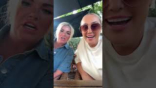 After all the drama of Josephine missing her flight, me, Tracy and herself are here having the best