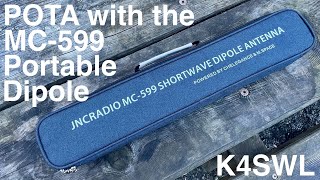 A Good POTA Option? Testing the JNCRADIO MC599 Portable Dipole!