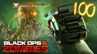 BLACK OPS 6 ZOMBIES: TERMINUS ROUND 100 BOSS FIGHT EASTER EGG!