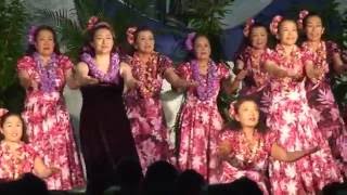 Aloha Heaven 2016ART HULA ACADEMY)♪｢He Lei MaKana｣(ヘ　レイ　マカナ)