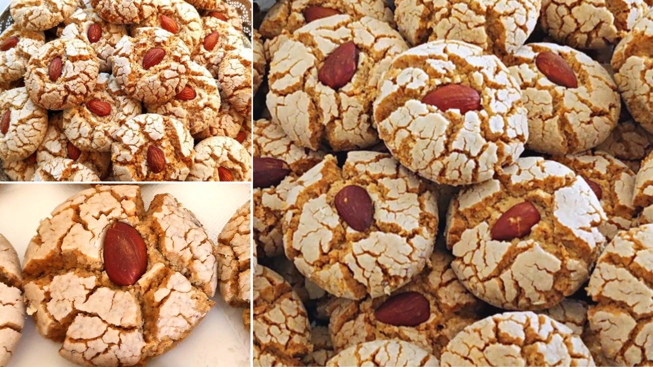 غريبة باللوز بدون بيض، خطيرة في الشكل و المذاق مع جميع الأسرار باش تنجح معاكم #حلويات_العيد