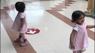 Cute babies video!Babay twins went to the shopping! by Diya’s and Riya’s World 5,234 views 2 years ago 3 minutes, 33 seconds