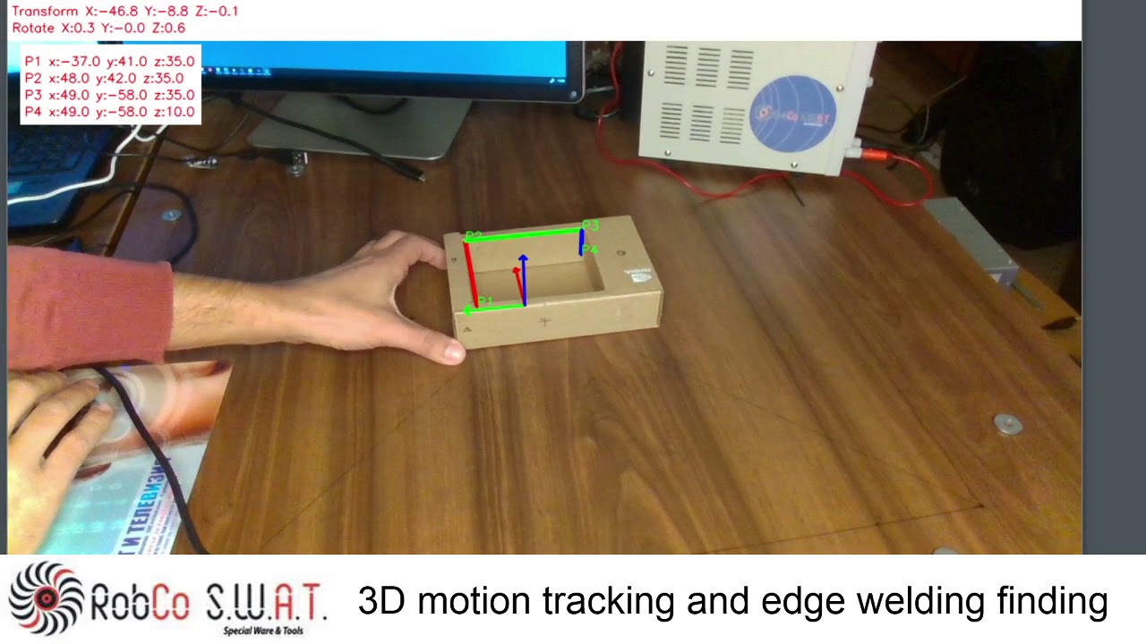3D Tracking Surface & Edge Detection - YouTube