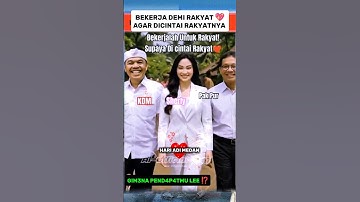 3 SOSOK PEMIMPIN yg totalitas bekerja untuk rakyat dan mereka dicintai rakyatnya 💖💖💖💖 #kdmsociety