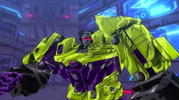 TRANSFORMERS: Devastation Devastator & Menasor fight