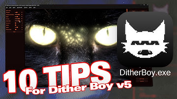 10 Secrets for RETRO Dither Effects on Your Artwork | Dither Boy Tutorial