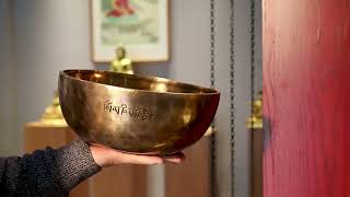 Large Tibetan Singing Bowl for Meditation Healing