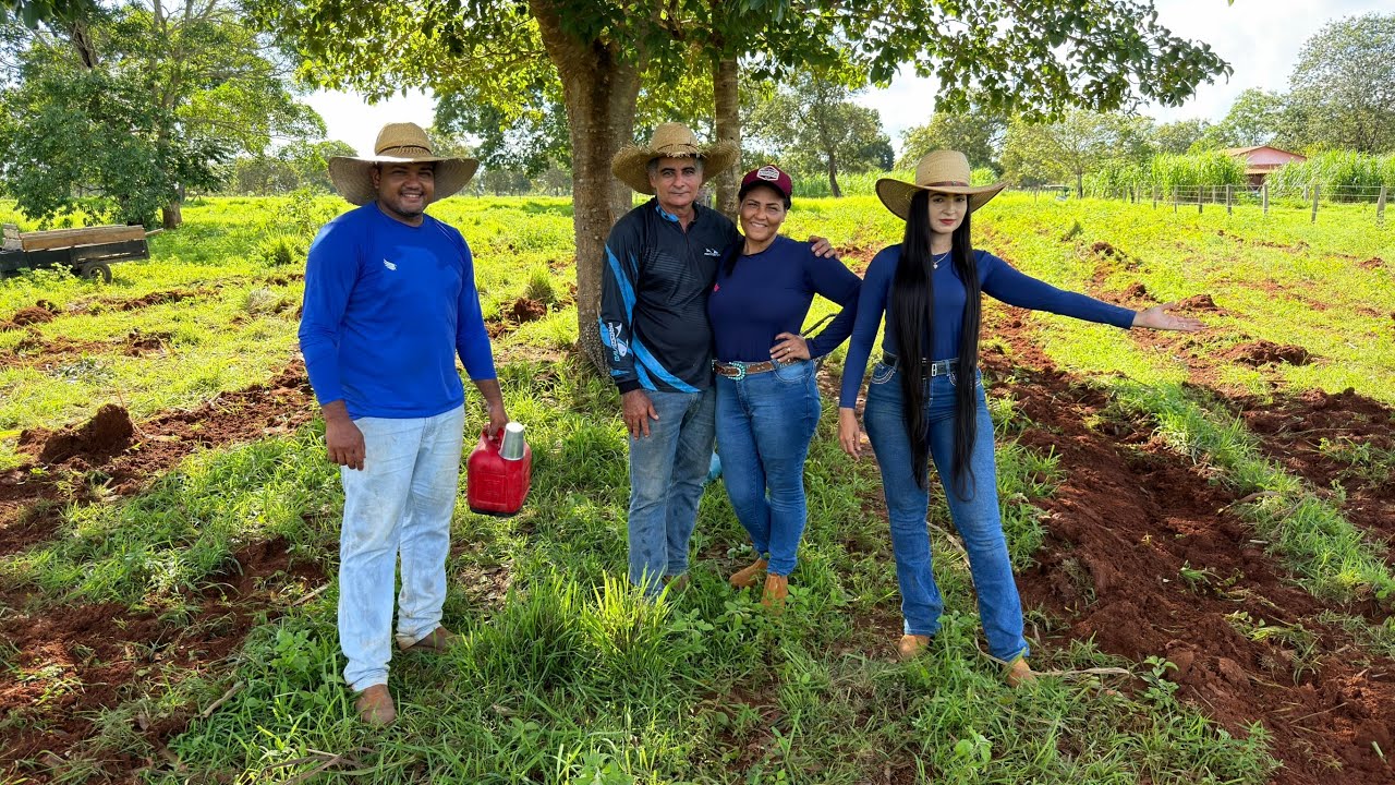 AGORA! VÍDEO NOVO!🔥FINALIZAMOS A PRIMEIRA ETAPA DO PLANTIO😍