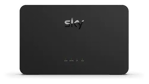 How To Split The WiFi On 2 4G and 5G On A Sky Hub Router