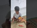“Little Champ Enjoying Pizza 🍕👶”