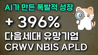AI가 만든 폭발적인 성장, 주목해야할 데이터센터 유망기업 CRWV APLD IREN NBIS